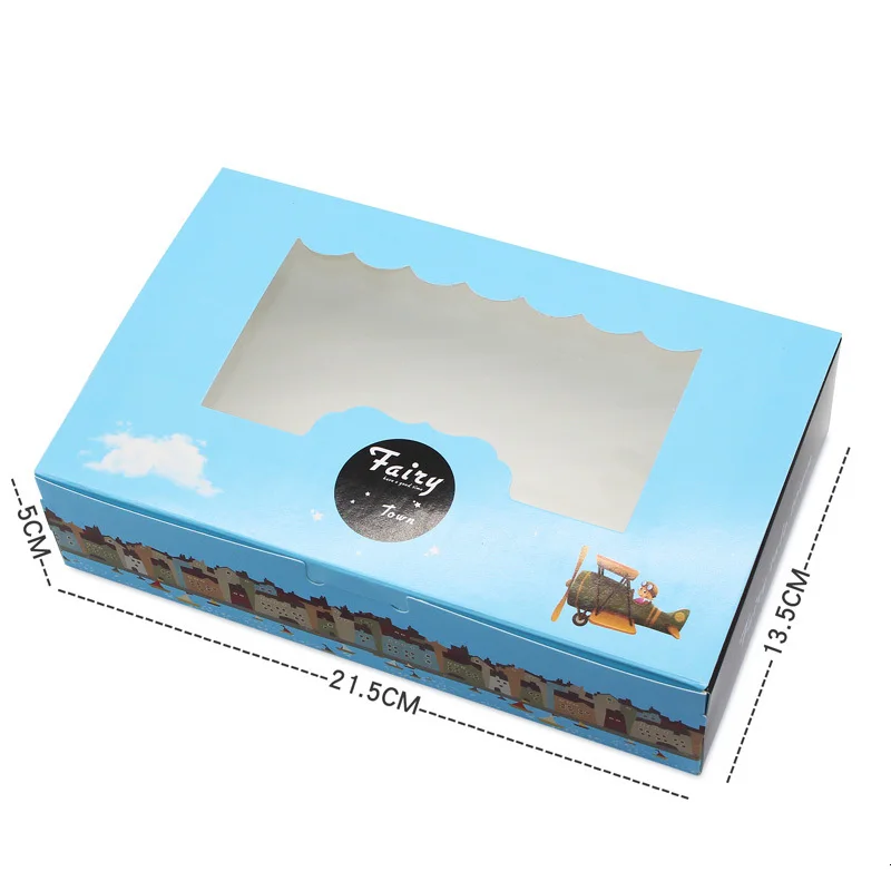 100 бумажная коробка для украшений окно сувенир свадебной вечеринки день рождения