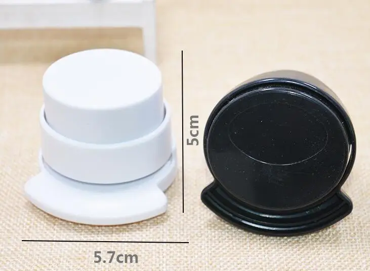 1 шт. Новый степлер из АБС пластика школьный и офисный без степлера ручной для