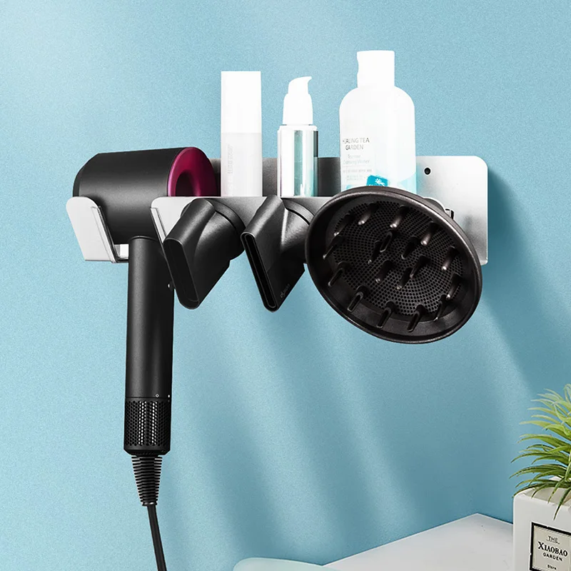 ORZ Dyson сверхзвуковой Фен держатель для ванной комнаты Органайзер полка