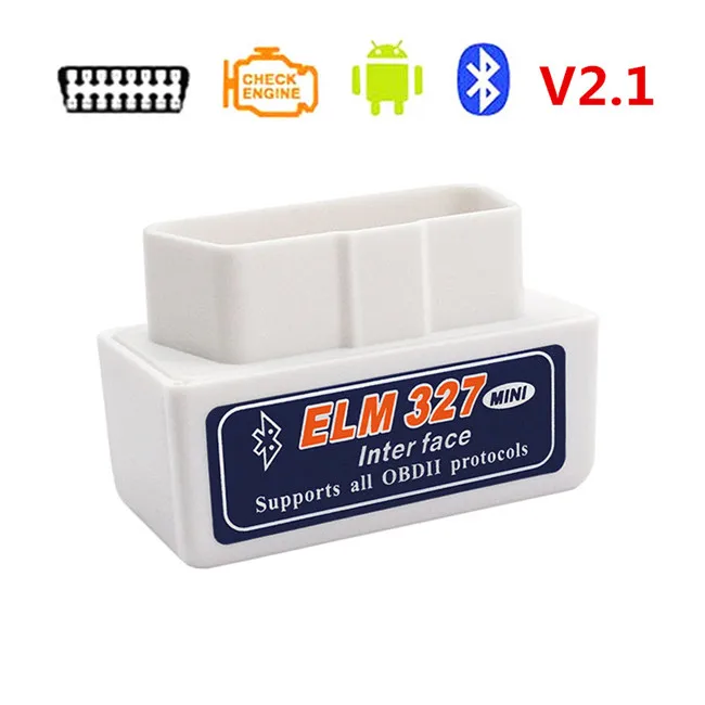 ELM327 BT 2.1 ELM327 WiFi V1.5 OBD2 сканер ELM 327 Bluetooth obd2 OBDII автомобильный диагностический инструмент ELM327 1,5 WiFi считыватель кодов для iOS Android - Цвет: ELM327 BT 2.1