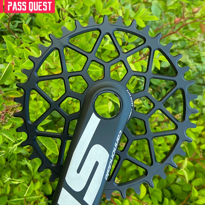 Pass Quest For CANNONDALE Si Ss 0mm Offset Bike Chainwheel 28T 30T 32T 34T 36T 38T 40T Bike Chainrings MTB Parts MTB Chainwheel