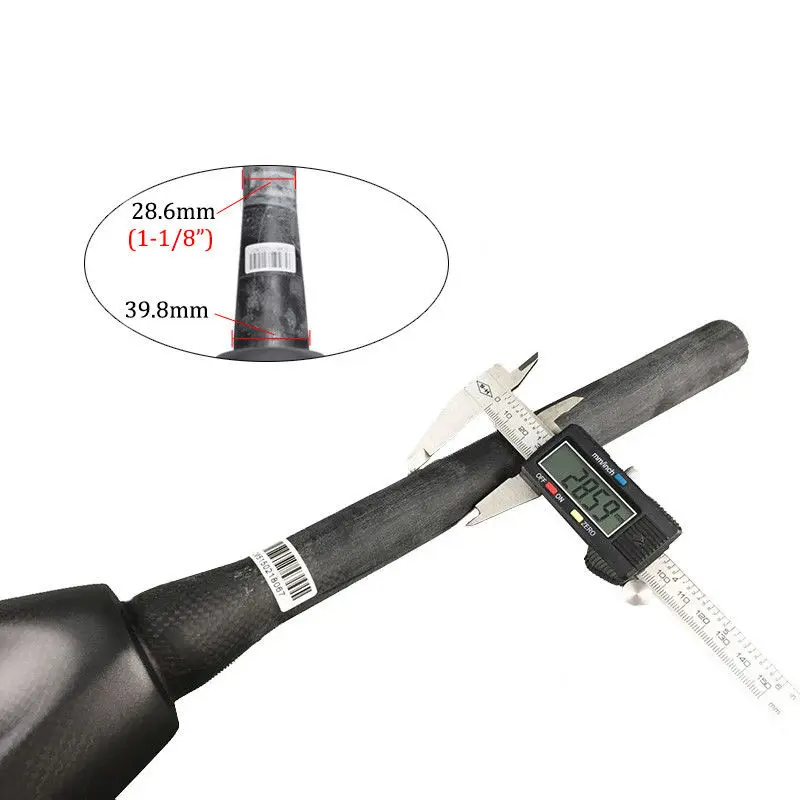 Углеродная вилка для горного велосипеда TOSEEK 1 1/8 коническая жесткий прямой