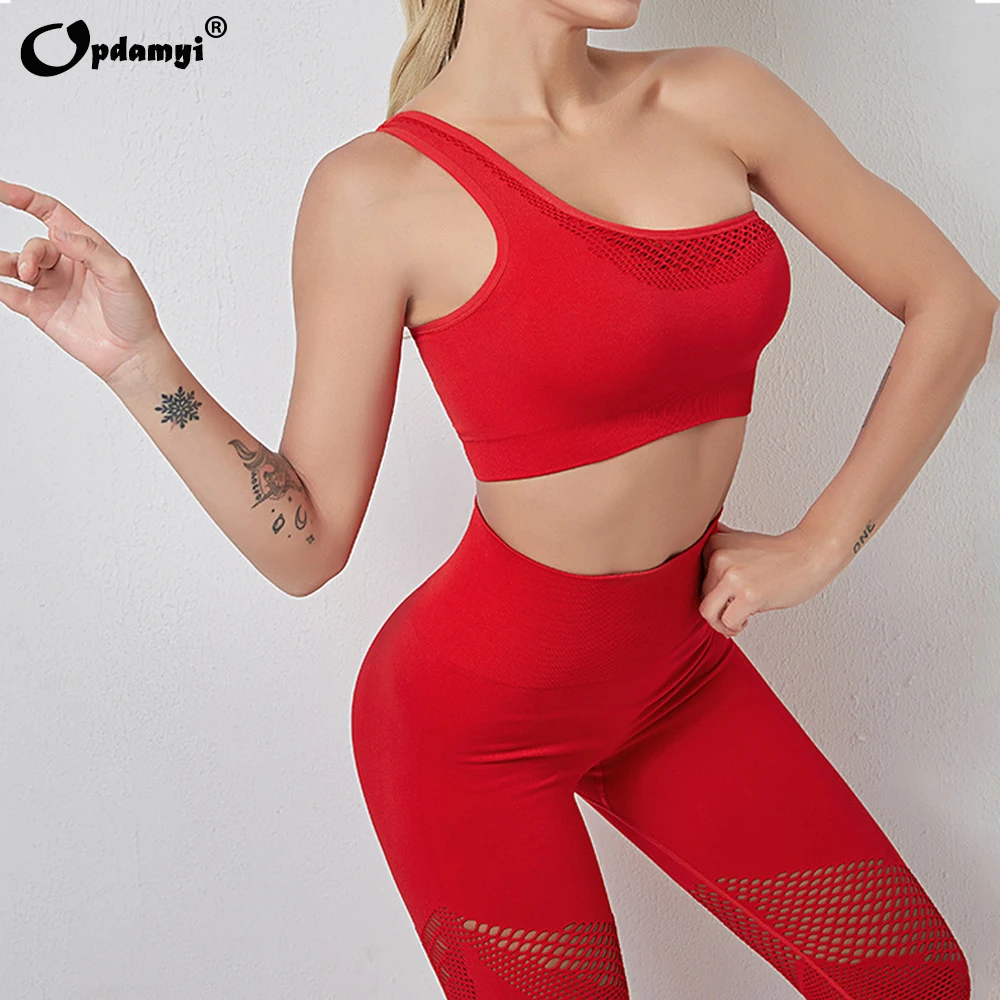 Костюм спортивный женский бесшовный для фитнеса и йоги спортивная одежда