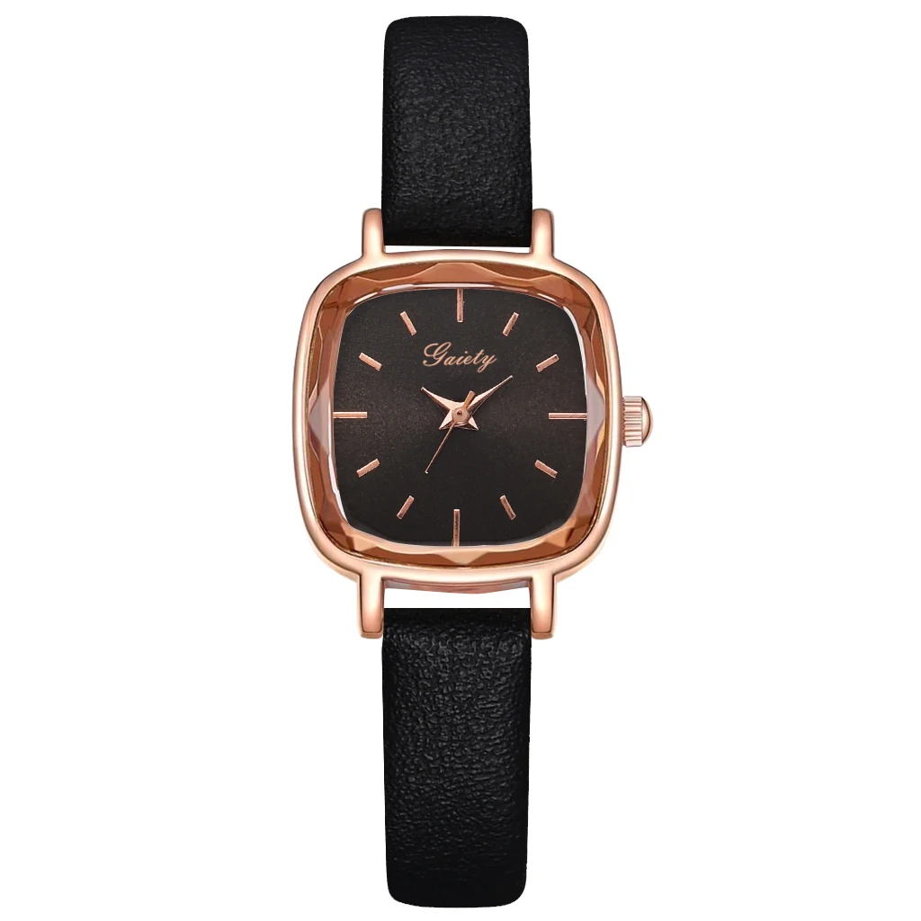 Часы женские кварцевые с кожаным ремешком 5 шт./комплект | Наручные часы