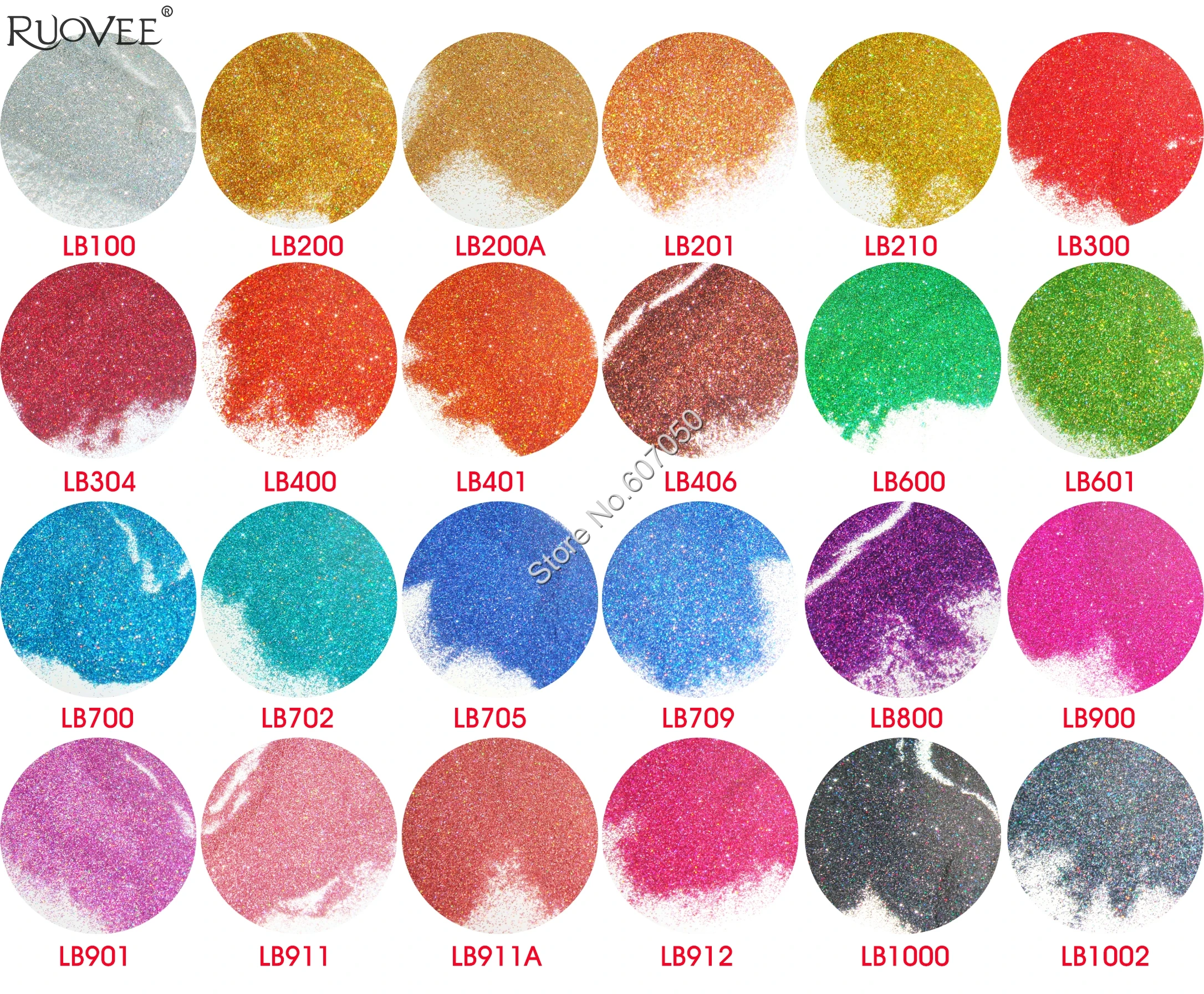 Голографическая пудра для маникюра 24 голографических цвета 0 1 мм|shine powder|glitter