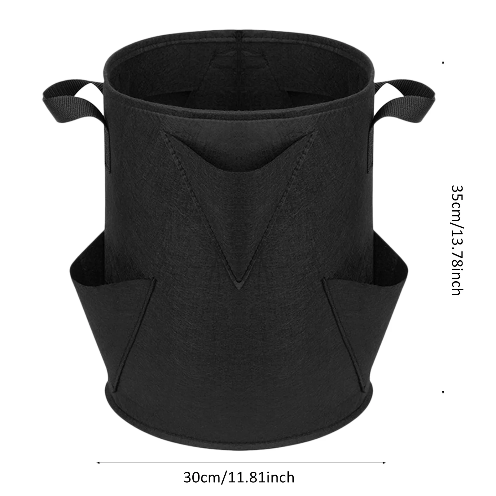 

7 Gallons Planting Bag Strawberry Vertical Flower Herb Pouch Root Breathable Garden Outdoor Planting Grow Bag