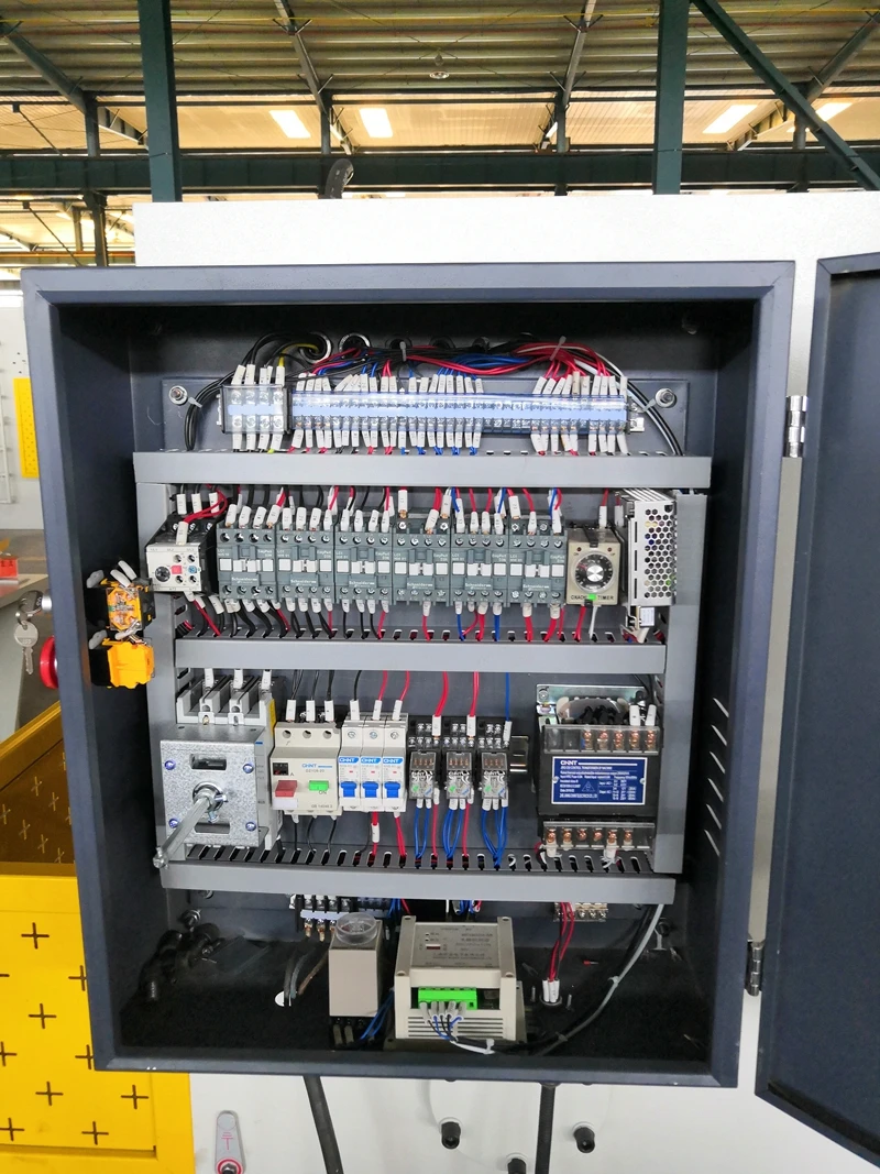 QC12Y 4x2500 гидравлический пресс листовой металл станок для разрезки
