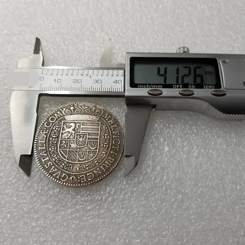 1620 Италия латунь посеребренные монеты КОПИЯ типа старые значок подарок для