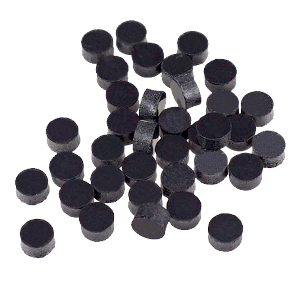 

50pcs Black Guitar Dots 6mm Bakelite Folk Guitar Fretboard Tone Point Fret Mark Neck Inlay Markers Acoustic Guitarra Instrument