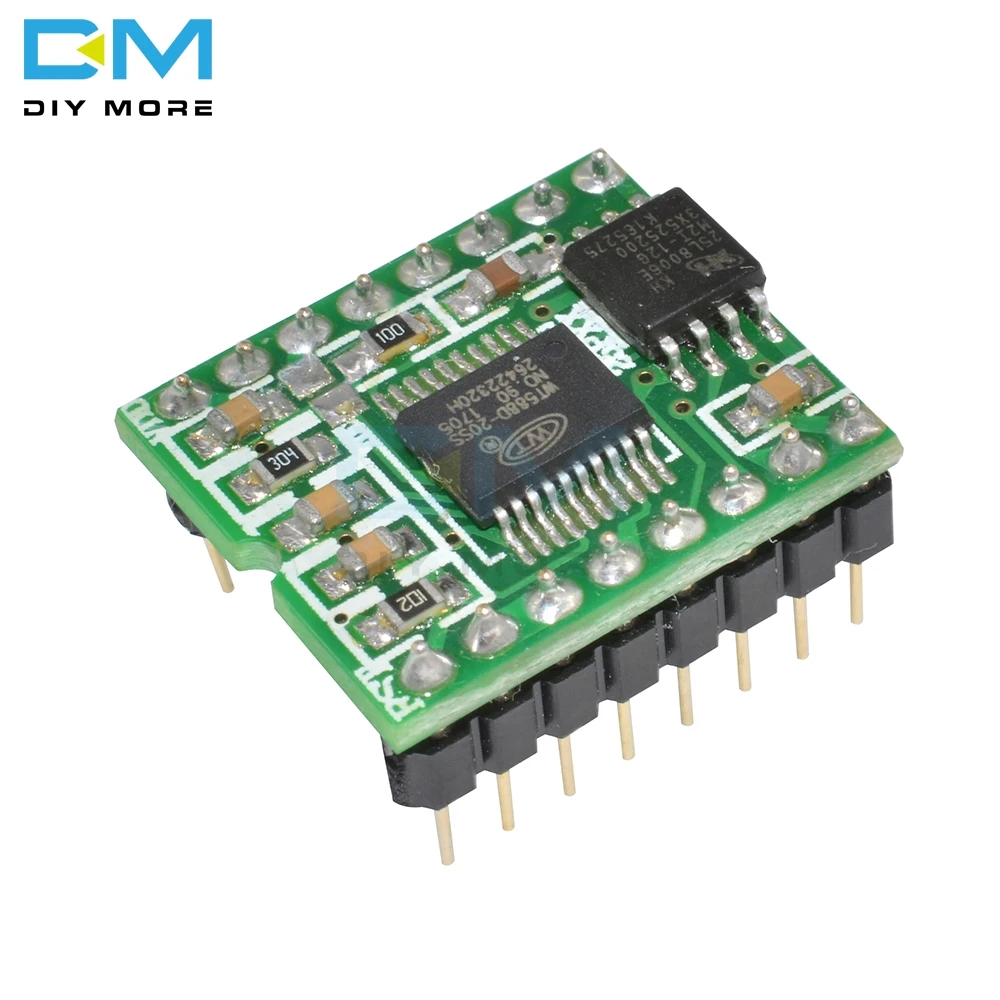 Высококачественный речевой модуль звуковой аудио плеер постоянного тока 2 8 В 5