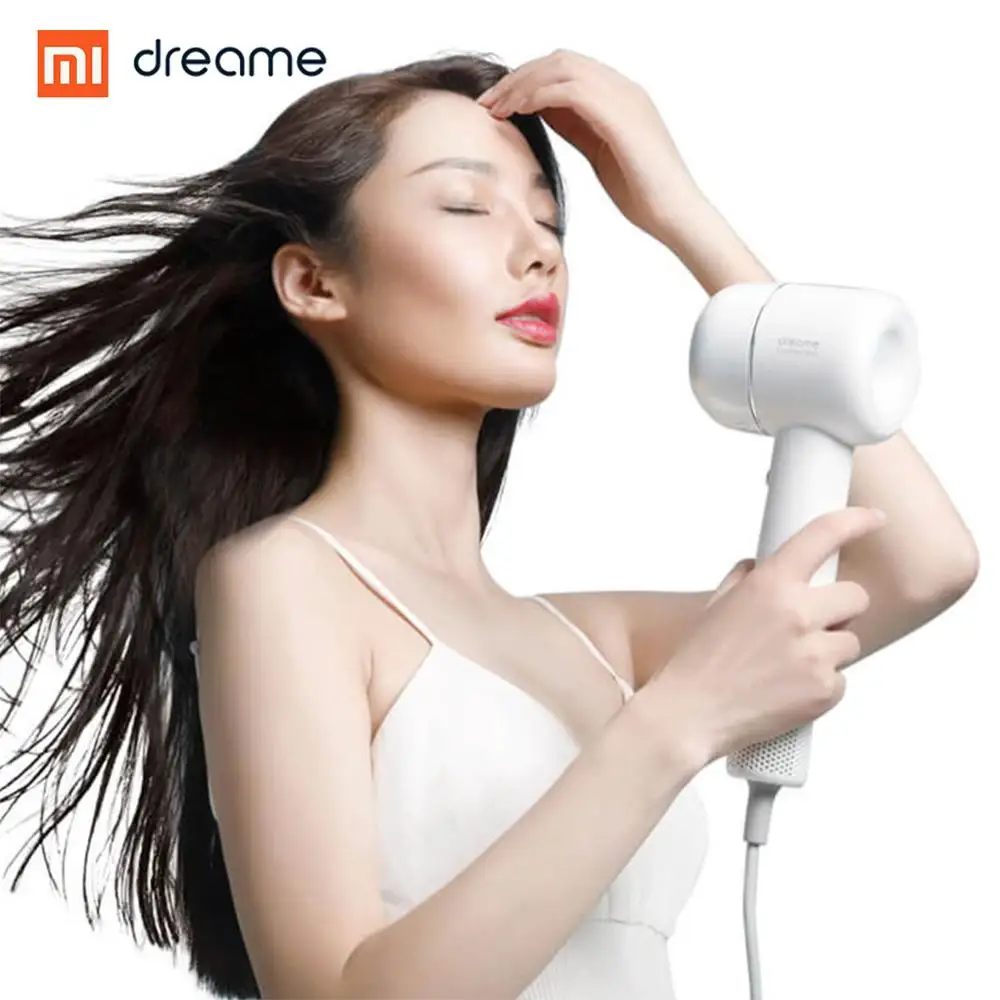 New Xiaomi Dreame Anion Hair Dryer Intelligent Temperature Control Negative Ion Male Female 110,000 rpm Dual Powerful device