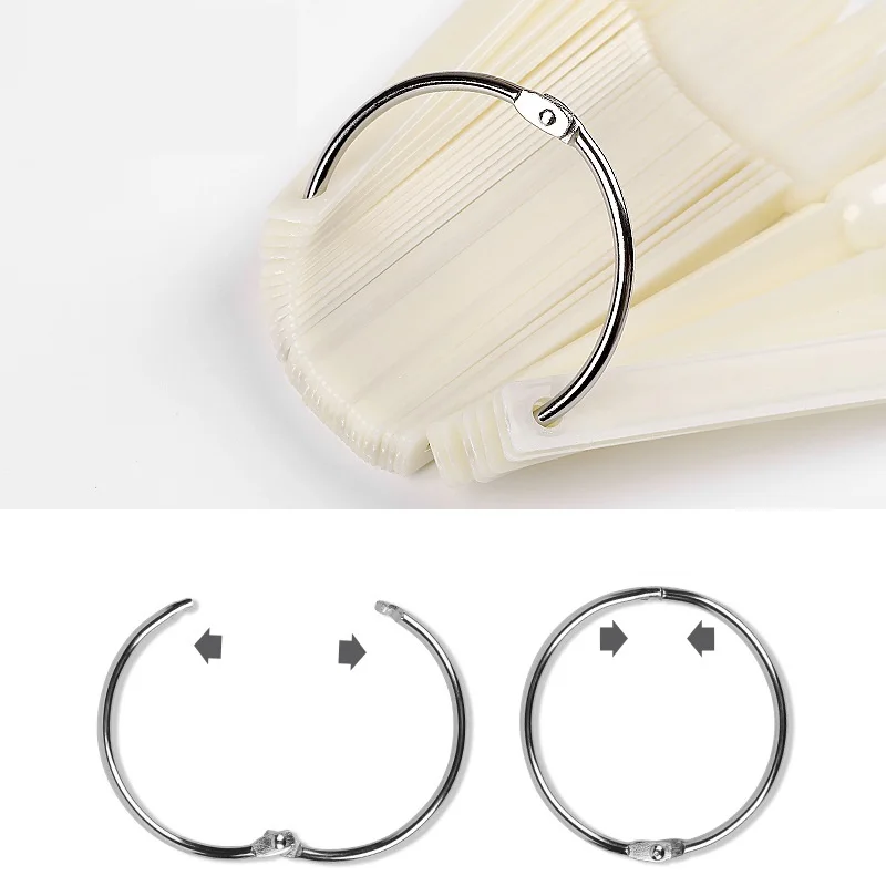 Накладные ногти на шпильке 40 шт./лот натуральная черная Таблица УФ-гель цветная