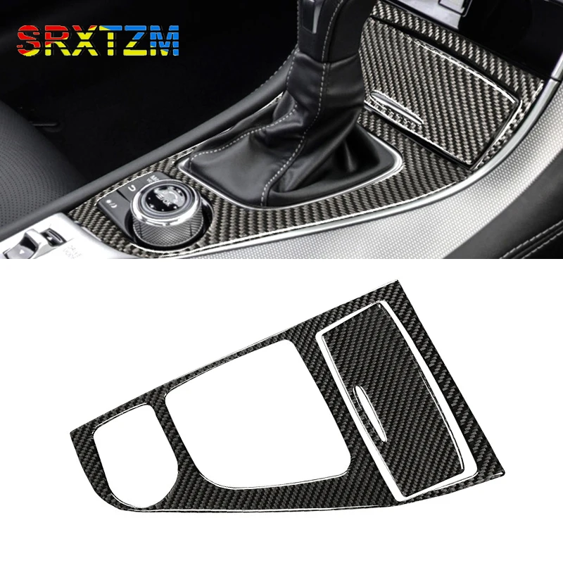 

Автомобильный Шестерни переключения Ручка панели Чехол-Обложка из углеродного волокна авто коробка переключения панель Крышка для Infiniti Q50 Q60 2013-2019 интерьер