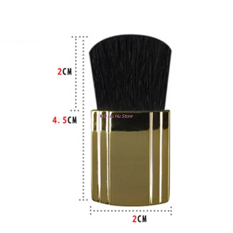 

Модный дизайнерский подарок плоская кисть для румян профессиональные косметические кисти для макияжа Золотая кисть для женщин и девушек