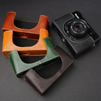 

Чехол из натуральной воловьей кожи для фотоаппарата Voigtlander VF135 Rollei XF35
