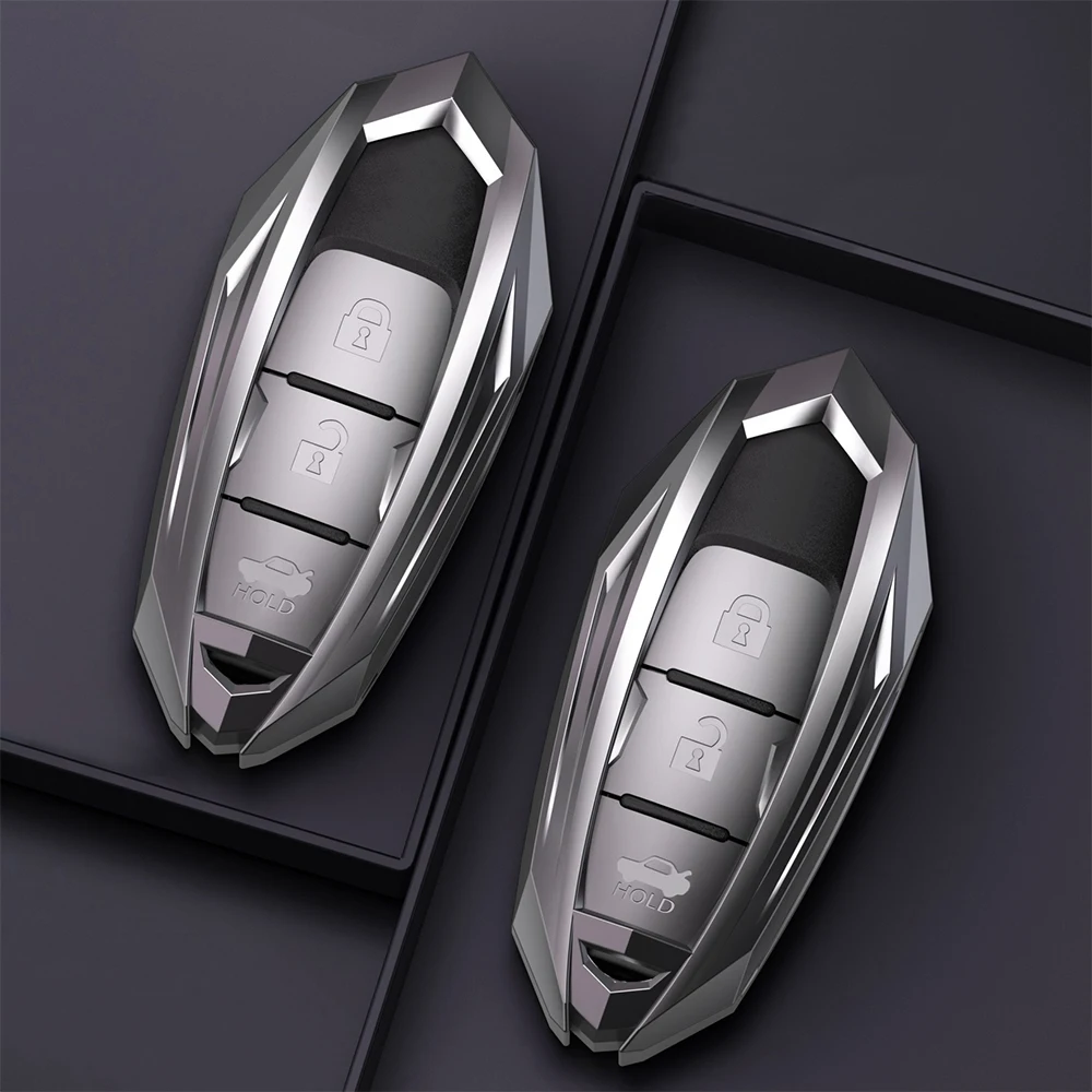 Чехол из цинкового сплава для автомобильного ключа Nissan Qashqai J10J11 X Trail t31 t32 kick Tiida