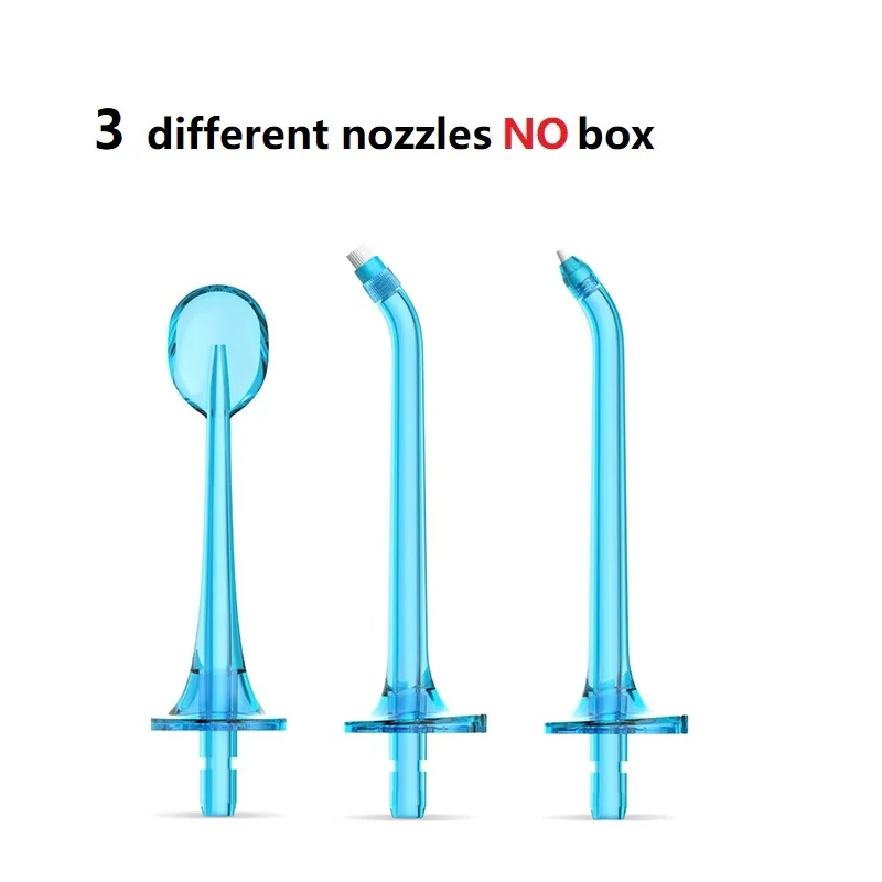 3pcs different tips SOOCAS W3 водный Флоссер сопла струи ирригатор полости рта струи портативный Электрический Стоматологическая Насадка Советы дополнительная Замена youpin - Цвет: 3pcs different tips