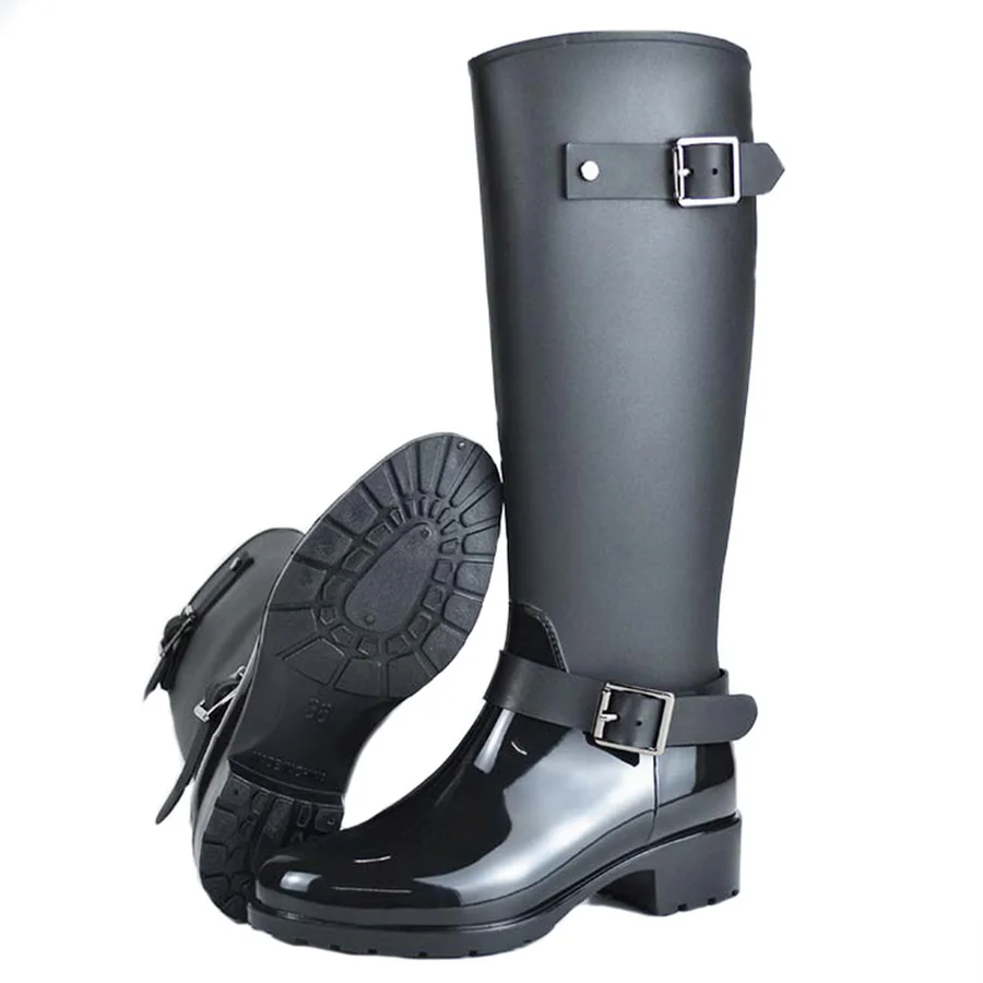 Dwayne rainboots/фирменный дизайн Сапоги до середины икры Студенческие резиновые сапоги