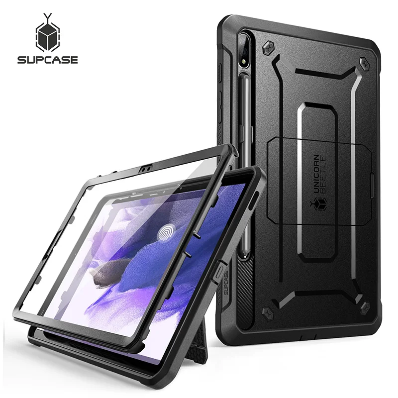 SUPCASE For Samsung Galaxy Tab S7 FE Case 12.4 inch 2021 UB Pro Heavy Duty Full-Body Rugged Case WITH Built-in Screen Protector