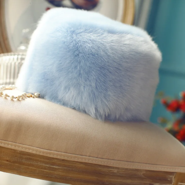 Зимняя унисекс утолщенная теплая шапка бини 2019 Новинка искусственный мех мягкая