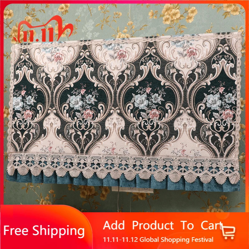 

Пылезащитный чехол для телевизора 2021 Новинка 50 55 65 75 дюймовый Европейский ЖК-дисплей грязезащитный чехол роскошный светильник вый легкий Ч...