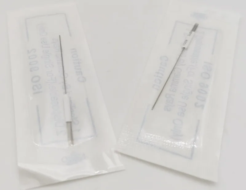 600Pcs 1RL 2RL 5RL 7RL 5F 7F Mixed Sterilized Stainless Steel Permanent Makeup Needles Normal Eyebrow | Красота и здоровье