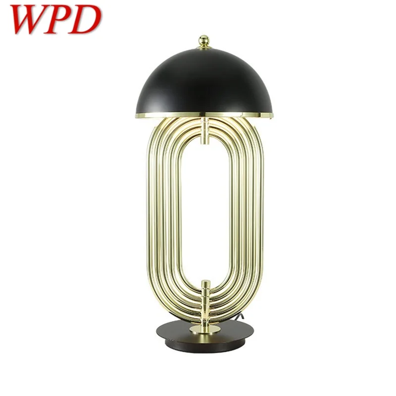 

WPD Modern LED Lamp Table Design E27 Black and Gold Creative Desk Light Home Decorative For Foyer Living Room Office Bedroom