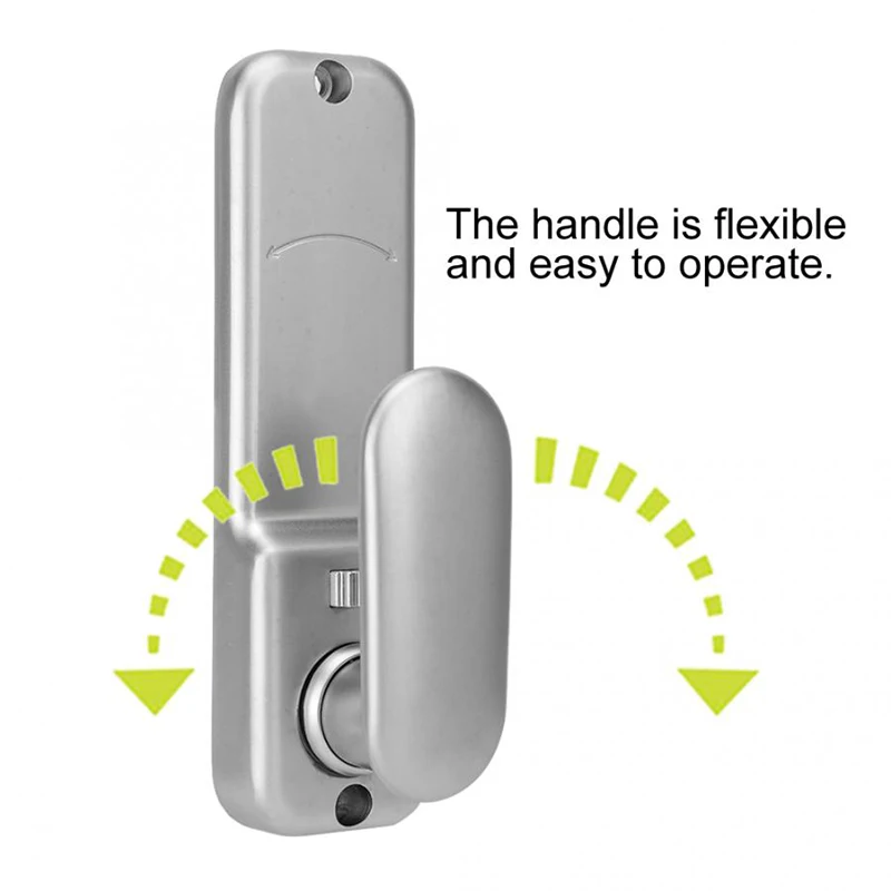 

Password Lock Waterproof Keyless Door Lock Combination Password Fireproof Keypad Door Lock for Home Office door lock