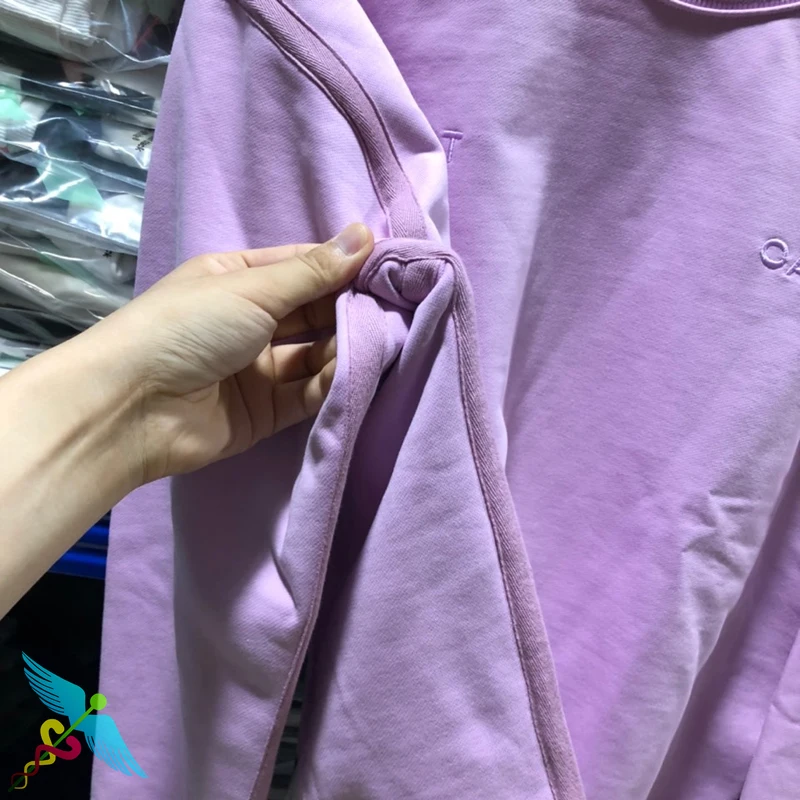 

CAVEMPT Hoodies Men Women Fashion Black and White Pattern Printing Letter Logo Casual Oversize Pink Sweatshirt Streetwear