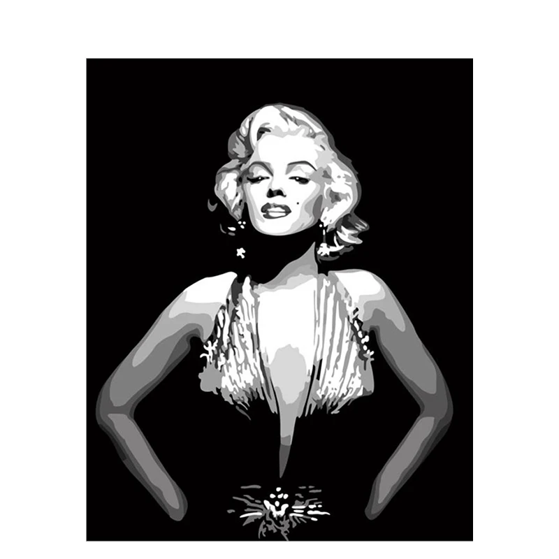 

Oil Painting By number Woman On Canvas For Adults Acrylic Paint For Picture By Number Color HandPainted DIY Kits Home Decoration