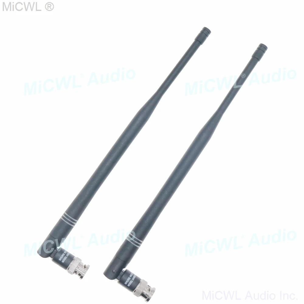 2 шт. винт байонет BNC антенна для Shure ULX SLX UR24D Sennheiser G2 G3 G4 беспроводной приемник |