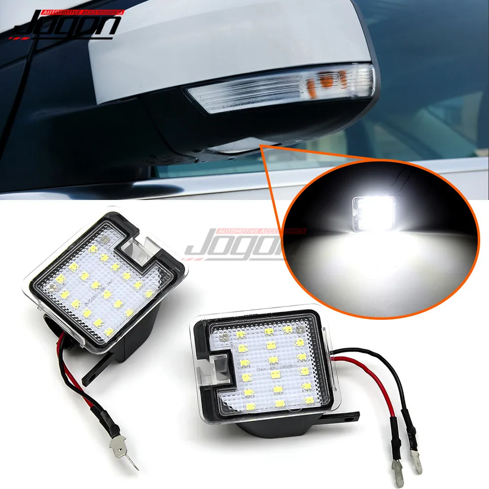 

Светодиодное боковое зеркало Добро пожаловать лужа свет для Ford S-Max 07-14 Kuga C394 08-2012 C-MAX фокус MK3 побег Мондео