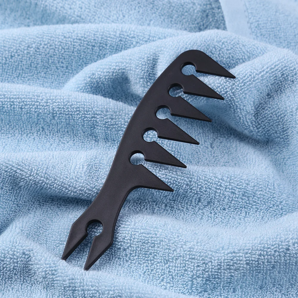 Гребень для волос с широкими зубьями профессиональная пластиковая Классическая