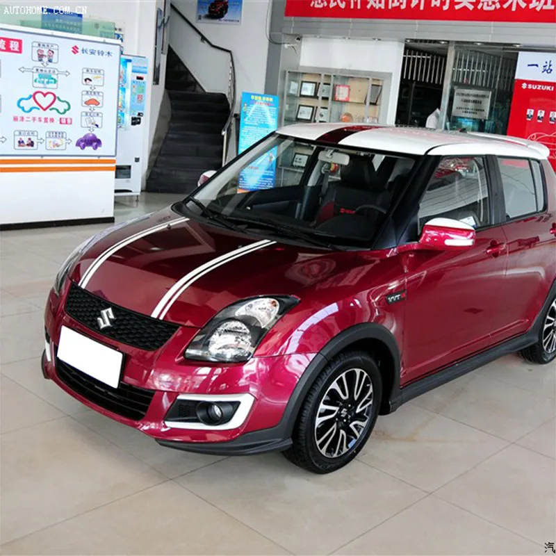 Наклейки для автомобиля Car Styling Line Stripes на капот и грузовик из винила с вырезом для Ford Focus 2 / BMW MINI.