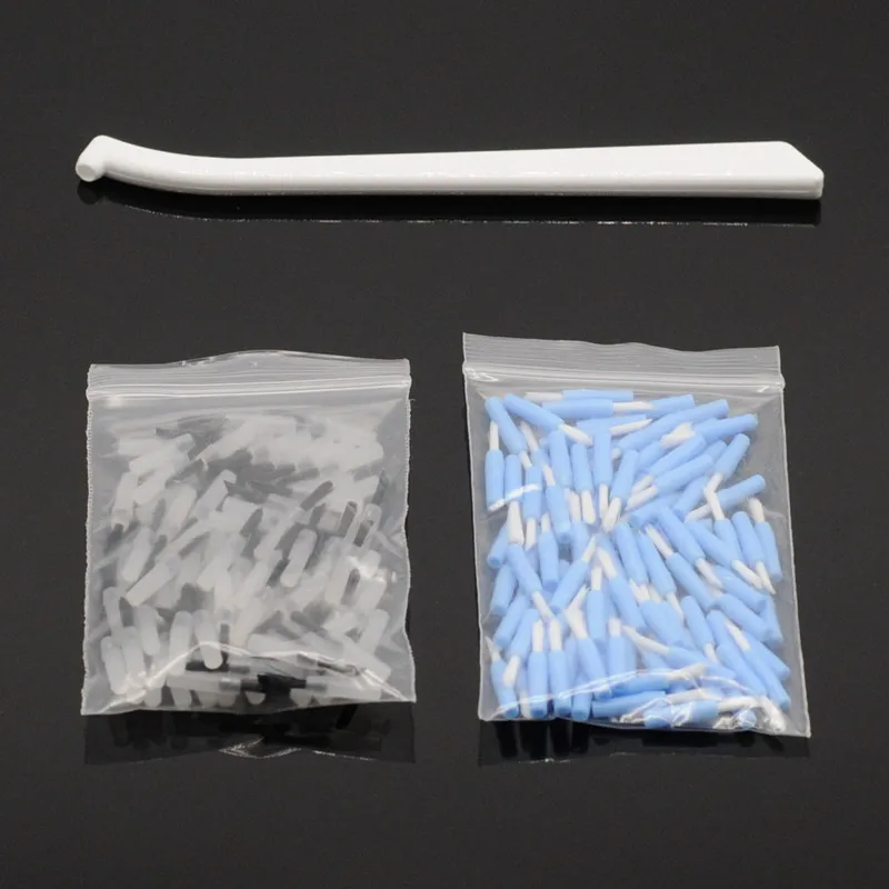 Disposable Composite Brush Tips / Brush Handles For Dental Clinic Supplies