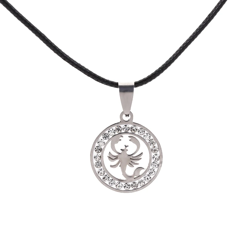 Ювелирные изделия из нержавеющей стали серебряного цвета подвеска в виде