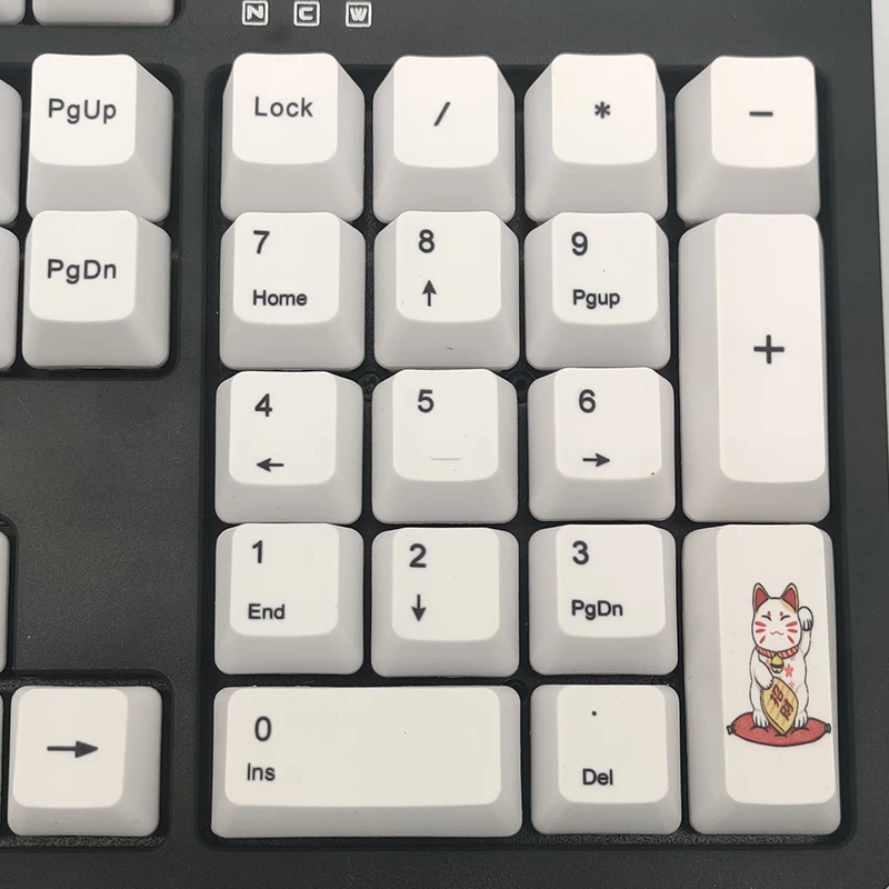 Keycap mechanical keyboard PBT thermal sublimation Japanese keycap 108 keys opaque key cap OEM height carp flag | Компьютеры и офис