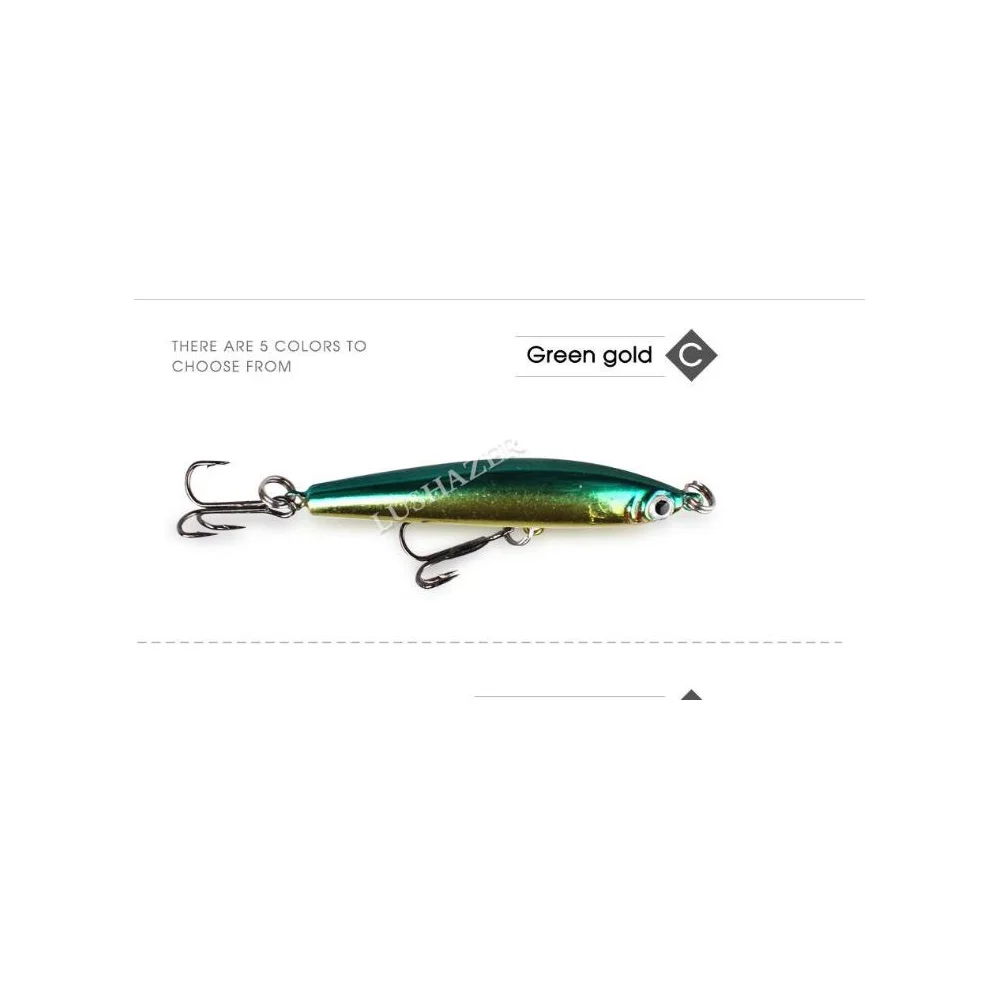 1 шт. Рыболовная Приманка в приманки искусственные Minnow жесткие рыболовные снасти