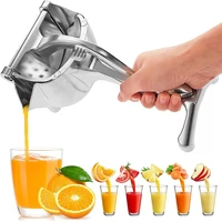 household manual fruit squeezer aluminum alloy hand pressure juice pomegranate orange lemon sugar cane kitchen juicer tool