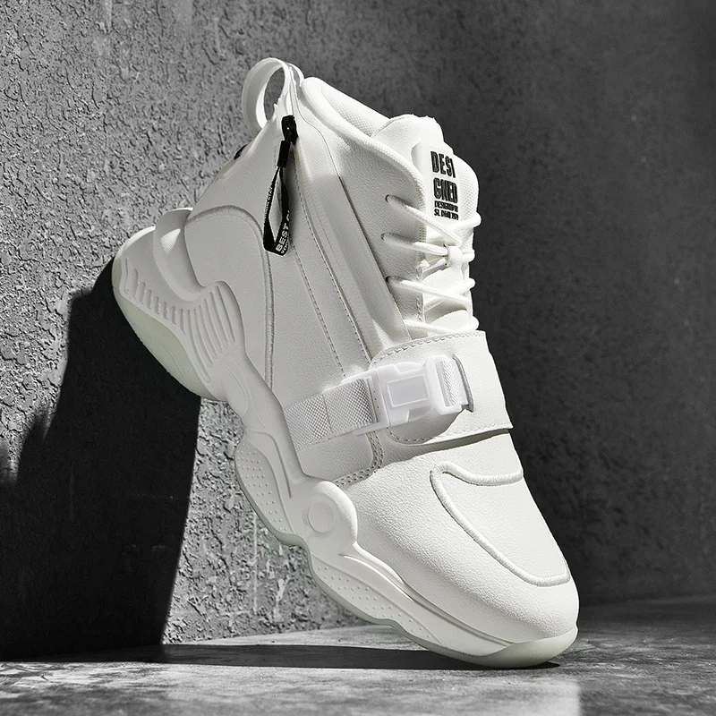 Модные кроссовки Мужская обувь мужские с высоким берцем удобная мужская