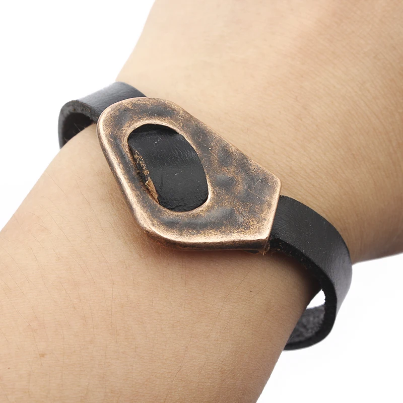 5 шт. тибетская Серебряная/коричневая/медная Пряжка с застежкой крючок для 10 мм