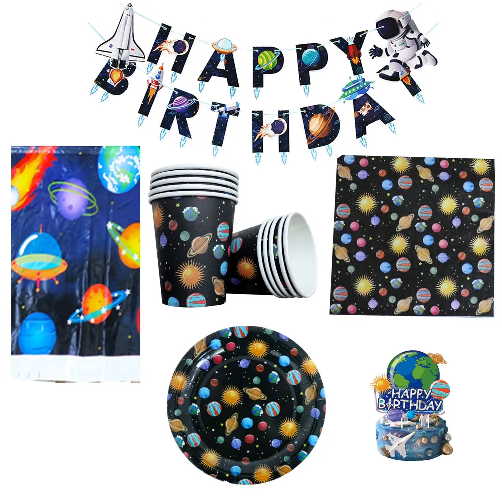 

78 шт., одноразовые тарелки для дня рождения