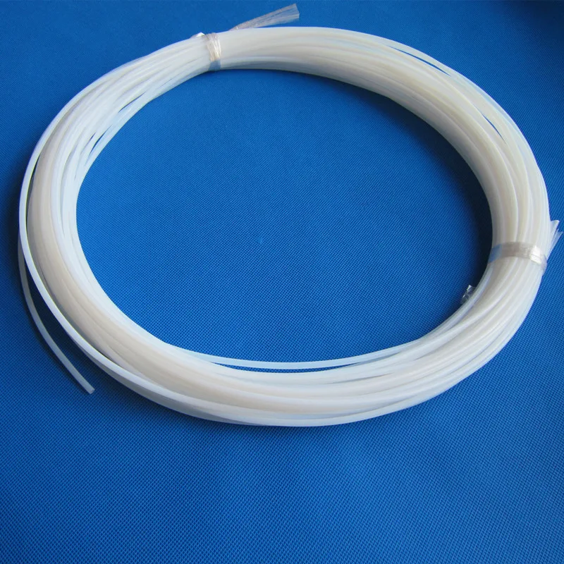 PTFE трубы мягкие капиллярные тонкие трубы изоляция антикоррозионная втулка ID 0,3 мм 3 мм 4 мм 5 мм 6 мм 7 мм 8 мм 9 мм 11 мм 20 мм белый