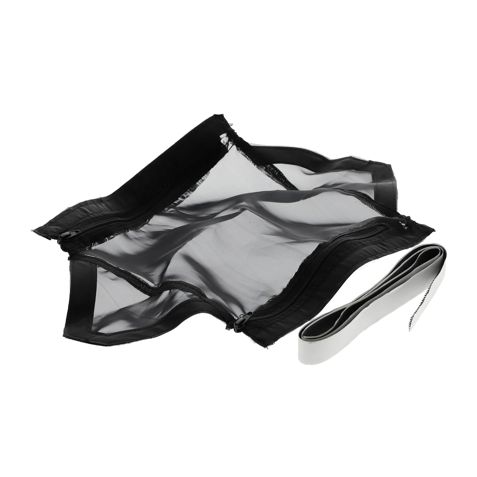 

Нейлоновый сетчатый пылезащитный чехол для шасси с двумя молниями детали для радиоуправляемых автомобилей 39,5x28 см черный