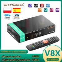 new gtmedia v8 x dvb s2 satellite receiver support youtube 2 4g wifi scart satellite receiver box