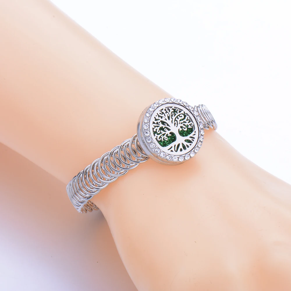 10 шт./лот браслет из нержавеющей стали с диффузором полным метеоритом для духов