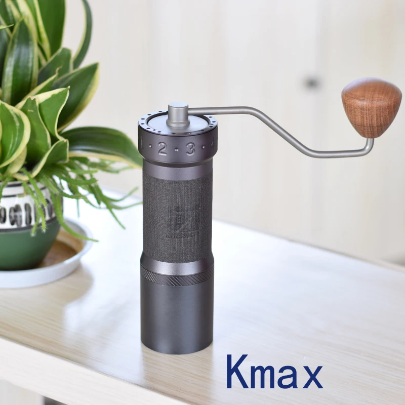 2021 Новинка 1zat Kmax ручная кофемолка портативная Регулируемая 7 ядер заусенцев 48 мм -