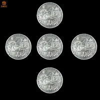 5pcslot euro holiday gift coin 12 constellation sagittarius bronze token challenge souvenir coin collection