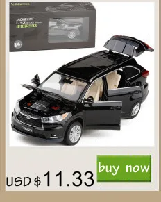 1/32 Toyota Camry, металлическая модель автомобиля, литая под давлением модель автомобиля, Игрушечная модель автомобиля со звуком, светильник, игрушки для детей