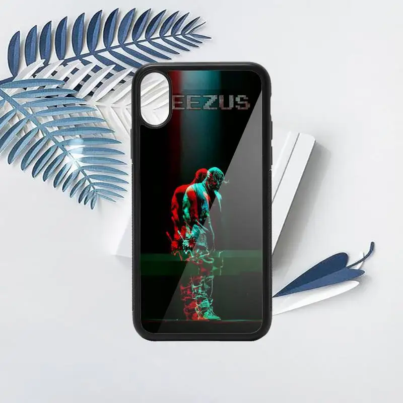 

Kanye West American Rapper luxury Phone Case coque PC for iPhone 11 12 pro XS MAX 8 7 6 6S Plus X 5S SE 2020 XR